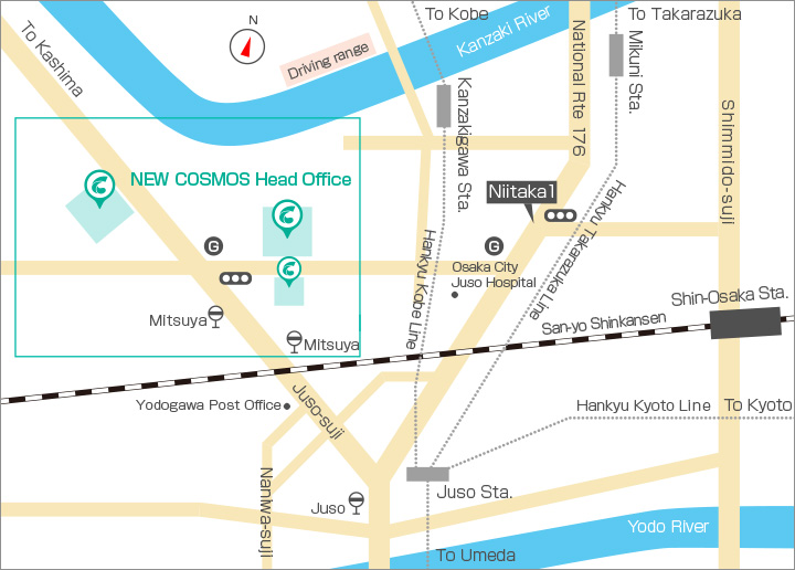 Map To Head Office
